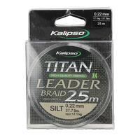 Шнур Kalipso Titan Leader Braid Silt 25м
