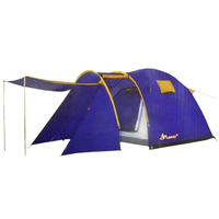Палатка 4 Местная Lanyu LY-1605 с Козырьком и Тамбуром