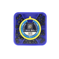 Набор Дробинок Для Поплавковой Удочки  (80g)  1.0-2.0g