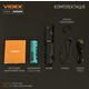 Портативный светодиодный фонарик VIDEX VLF-A156R 1700Lm 6500K